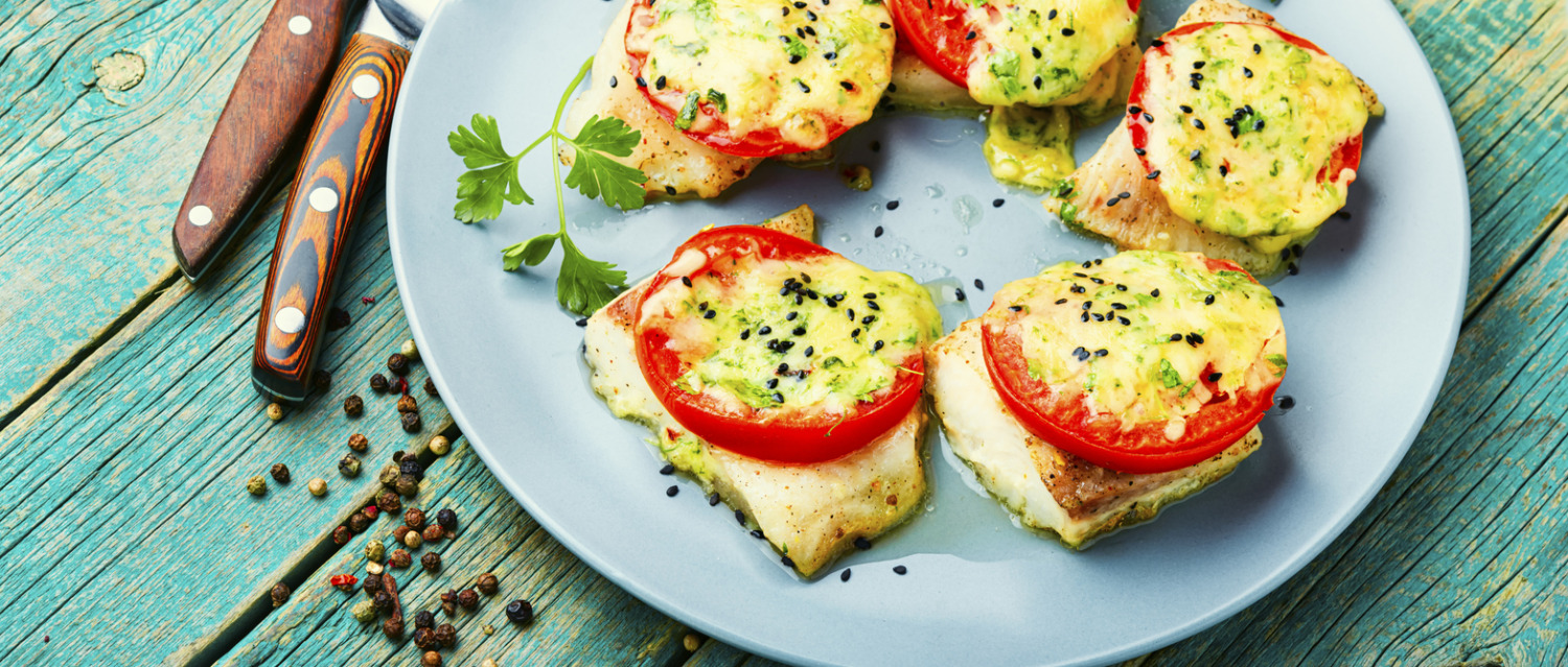 Cheese and tomato grilled fish - Essex Wellbeing ServiceEssex Wellbeing Service